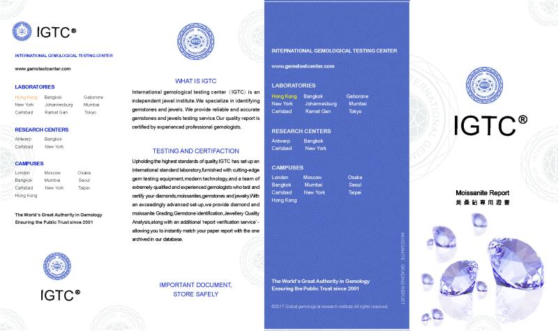 IGTC Certification - AAA Gems Co., Ltd