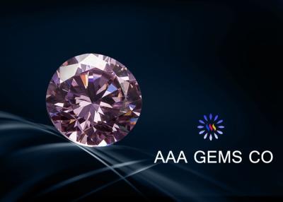 中国 OEM/ODM 淡いピンクの円形の モアッサナイト の 6mm モアッサナイト のダイヤモンド 販売のため