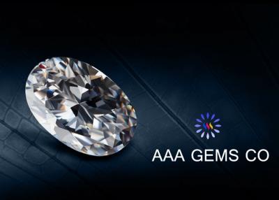 China Oval Shape Classic Moissanite Diamonds , 1.5 Carat Moissanite Gemstone for sale