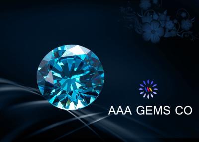 Cina 3 millimetri allentano i diamanti di Moissanite per il blu Moissanite di forma rotonda in vendita