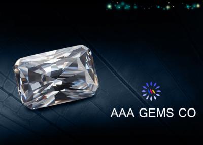 China Ronda, diamante puro radiante blanco del carbono de Moissanite 2ct del cuadrado en venta