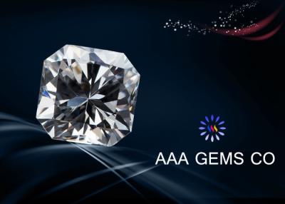Китай Хорошее Moissanite отрезка Asscher диаманта лаборатории VVS1 бесцветное отполированное продается
