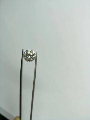 China Genuine 2.5 ct VVS Round Cut Loose Moissanite 8.5 mm DEF White for sale