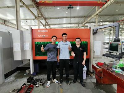 China Retrofit From Old Bystronic CO2 Laser Cutting Machine To Fiber Laser Machine for sale