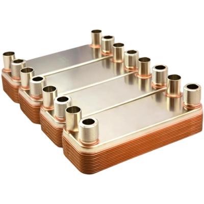 China BL100 Series Copper Brazed Heat Exchanger Thermal Evaporator for sale