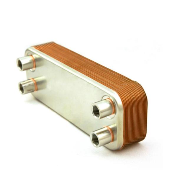 Quality BL26 Series Copper Brazed Plate Type Heat Exchanger for Car Engine Oil Cooler for sale