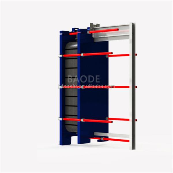 Quality High Heat Transfer Efficiency Semi Welded Plate Heat Exchanger Gasket Plate Heat for sale