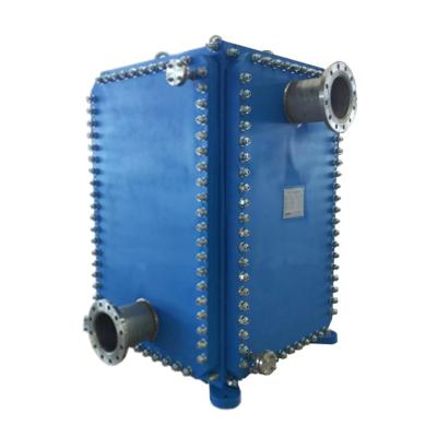 China High temperature titanium fully welded compabloc plate heat exchanger for feed water heat recovery for sale
