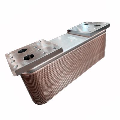 China Copper Plate Heat Exchanger Compact Plate Heat Exchanger for Water Cooling & Heating for sale
