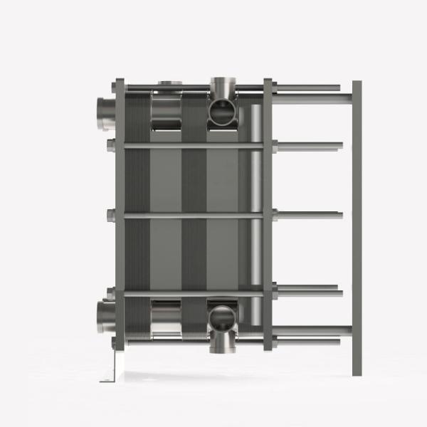 Quality Stainless Steel Industrial Sanitary Liquid Milk Heat Cool Plate Exchanger for sale