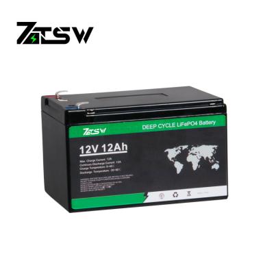 China 12v 4ah High Voltage LiFePO4 Battery 5ah 7ah 9ah 12ah Motorcycle Starting Battery for sale