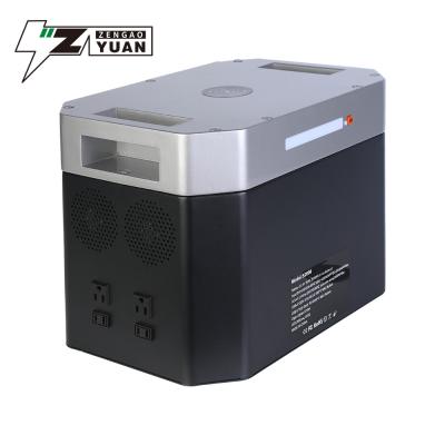 China Off Grid Portable Battery Power Station Outdoor Power Generator Supply 2000W for sale