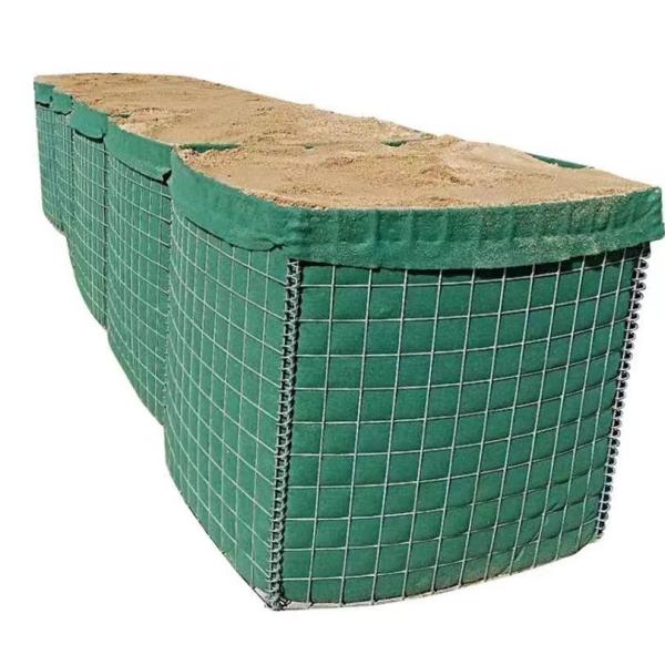 Quality Anti Blast Wall Concrete Cage Sand Container Net Barrier Explosion Proof for sale