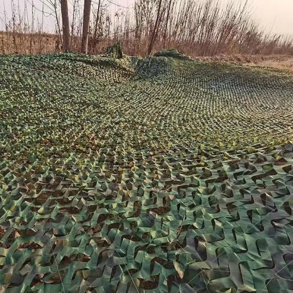 Quality 3m 10m Army Camo Net Mesh Outdoor Netting Fabric Mesh 6x8.8*10 for sale