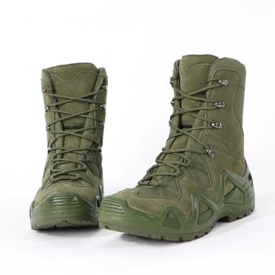 Cina Jungle Lightweight Steel Toe Boots Military For Running Waterproof in vendita