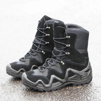 China Army Winter Military Boots Warm Thickened Men'S Cold-Proof Cotton Half Boots Te koop
