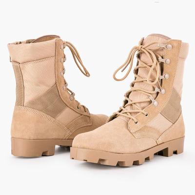 China Breathable Tactical Boots Combat Casual Desert Safety Hiking With String Shoes à venda