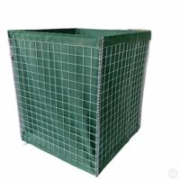 Quality Media Blast Shield Wall Security Defense Blast Net Sand Containers Bunker for sale