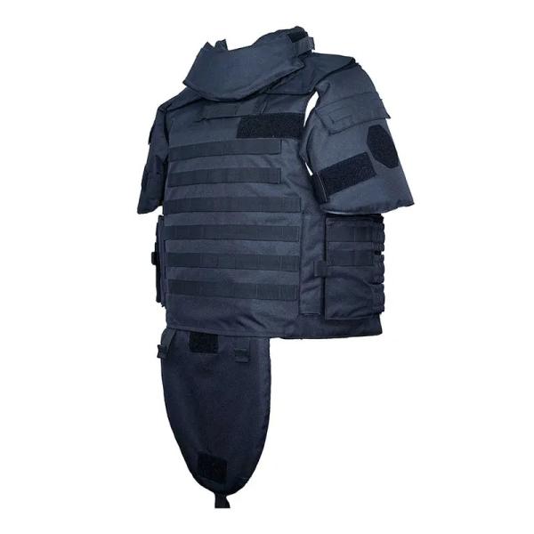 Quality 9mm Military Gear Bulletproof Vest Black Full Coverage Armor Men'S Tactical for sale