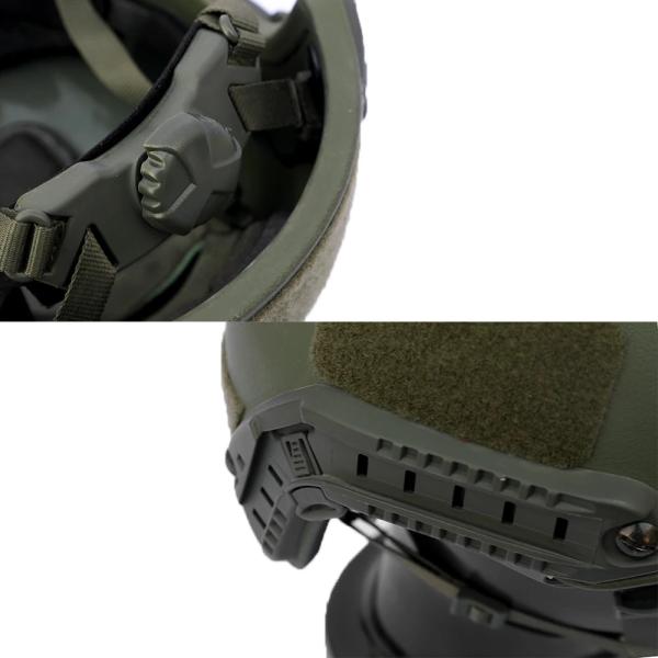 Quality NIJ3A Military Helmet Gear Tactical Security Aramid 2000 Mich Tactical Kevlar for sale