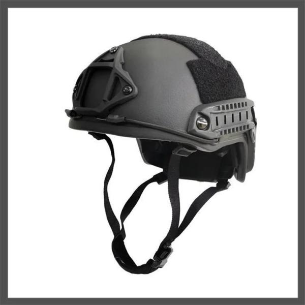 Quality Blue Black Military Helmet Full Face NIJ3A War Security Military Bulletproof for sale
