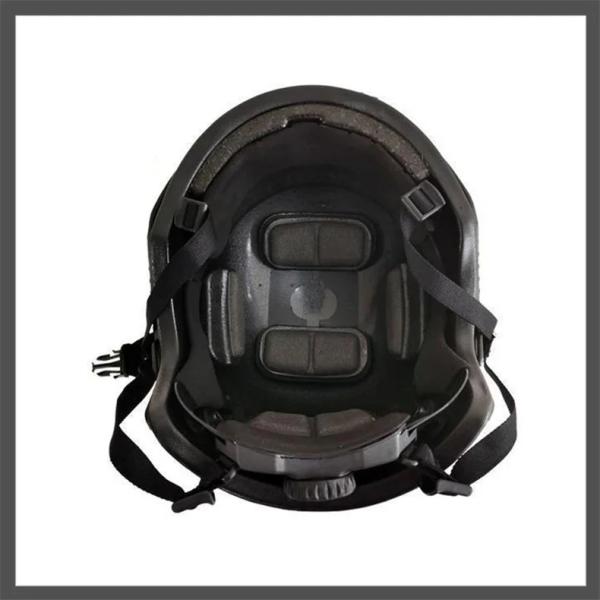 Quality Blue Black Military Helmet Full Face NIJ3A War Security Military Bulletproof for sale