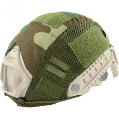 China Fast Military Helmet Full Face Outdoor Woodland Tactical Helmet Aramid PE Fast Bulletproof for sale