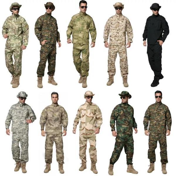 Quality Woodland Military Uniforms Clothing Camouflage Tactical Army Police Dress for sale