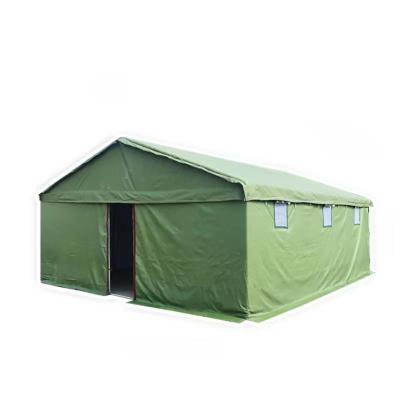 China 6 5 4 2 Man Military Tent With Stove Heat Resistant Fabric Outdoor Activities for sale