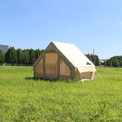 中国 2 8 Person 10 Man Military Tent Waterproof UV Protection Luxury Air Column Inflatable 販売のため