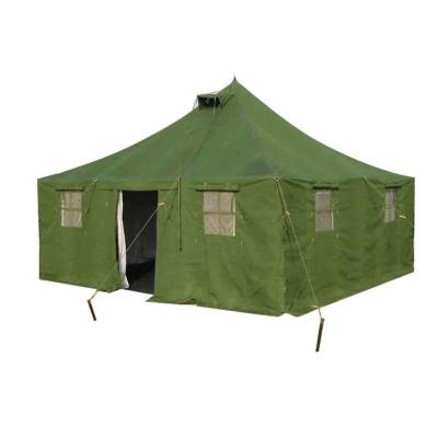 China 6 Person 1 Person 4 Season Military Tent Construction Rainproof Oxford Disaster Relief Emergency for sale
