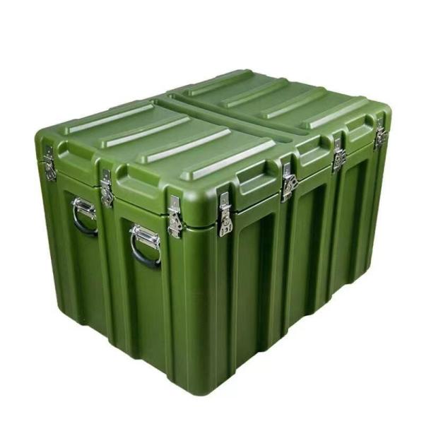 Quality PE Rotational Molding Military Box Combat Readiness Material Roto Molded Storage for sale