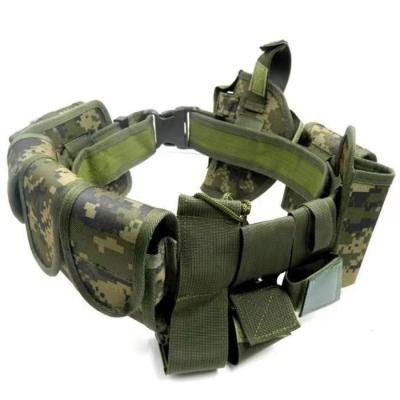 China Military Tactical Belt Army Xxl 1680D Oxford Cloth Ten-Piece Belt Patrol Special Duty for sale