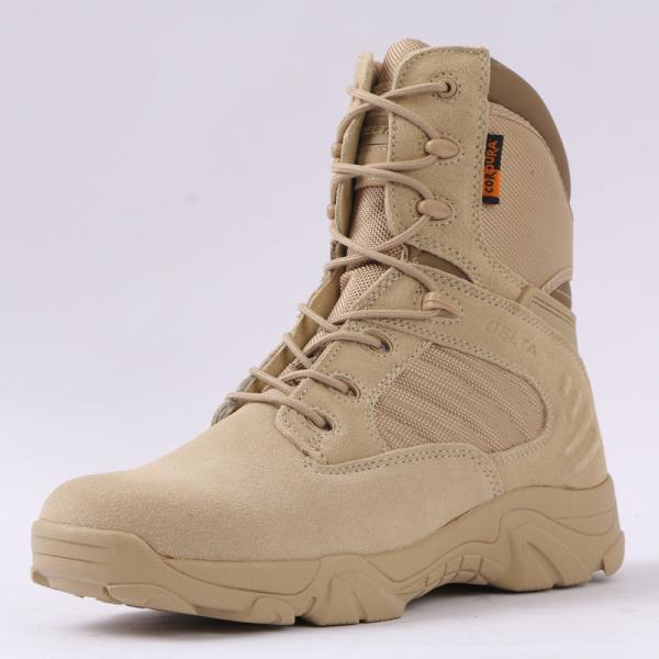 Quality 39-46 Size Military Boots with Nylon Shoelace and Style for sale