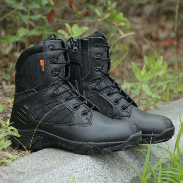 Quality 39-46 Size Military Boots with Nylon Shoelace and Style for sale