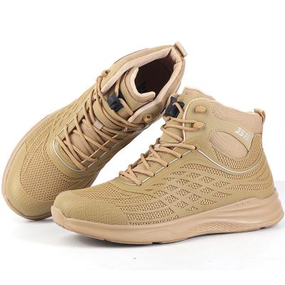 Cina New military shoes outdoor training boots men's military boots Kevlar ultra-light combat boots in vendita