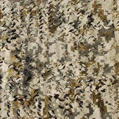 China Customized digital outdoor desert camouflage net lightweight durable anti-radar military camouflage net for sale
