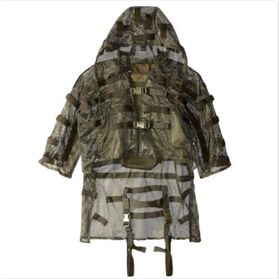 China Hunting Ghillie Suit Military Netting Outdoor Various Styles Ultra Light for sale