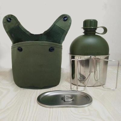 China Military Water Bottle American Original Polymer Kettle 1 Liter Outdoor Mountaineering Portable Large Drinking for sale