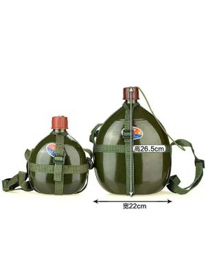 China Training Water Cup Portable Kettle Large 87 Aluminum Tactical Equipment Military Kettle for sale
