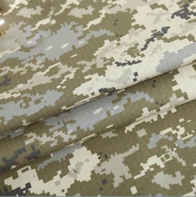 China Military Camo Material Polyester Cotton Blended Ukrainian Army Tent Fabric for sale