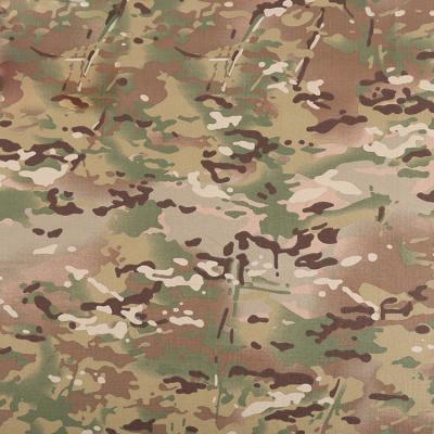 China Colete Material de tecido militar Camuflagem para o exterior Roupas uniformes CP resistente a lágrimas Grelha de três grãos à venda