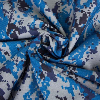 Cina Pantaloni Tessuto della Marina Militare Oxford Camuffamento della Marina Malese Uniforme Militare Tessuto Ripstop in vendita