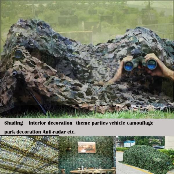 Quality Military Anti-Radar Anti-Infrared Anti-Optical Camouflage Net for sale