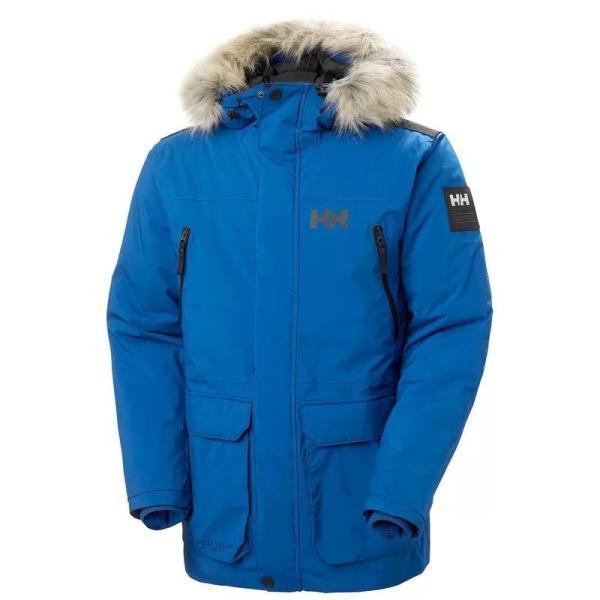 Quality Insulated Helly Hansen Men's Parka Jacket for Cold Weather Protection for sale