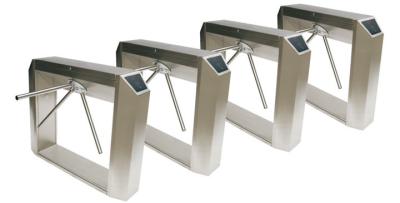 China Electronic Access Control Tripod Turnstile Gate , Bar Code Scanner Tripod Gate for sale