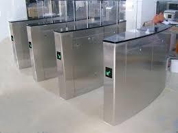 China Train Station Pedestrian Turnstile Gate Building Access Control System for sale