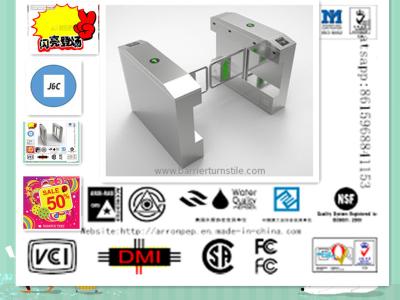 China 120W Slim Swing Barrier Swing Gate Operator With Infrared Photocell Protection for sale