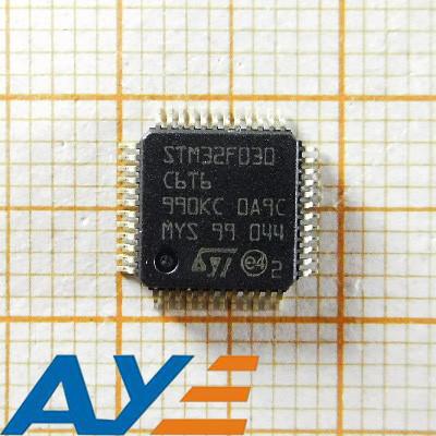 China Circuitos integrados IC dos microcontroladores MCU do BRAÇO STM32F030C6T6 à venda