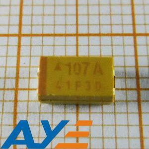 China Condensadores 10V 100uF 2312 de los componentes electrónicos del tantalio de TAJC107K010RNJ SMD en venta